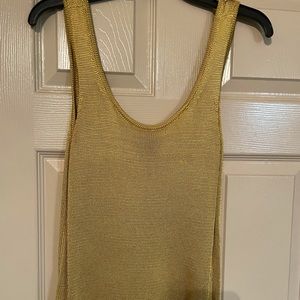 Sweater tank top